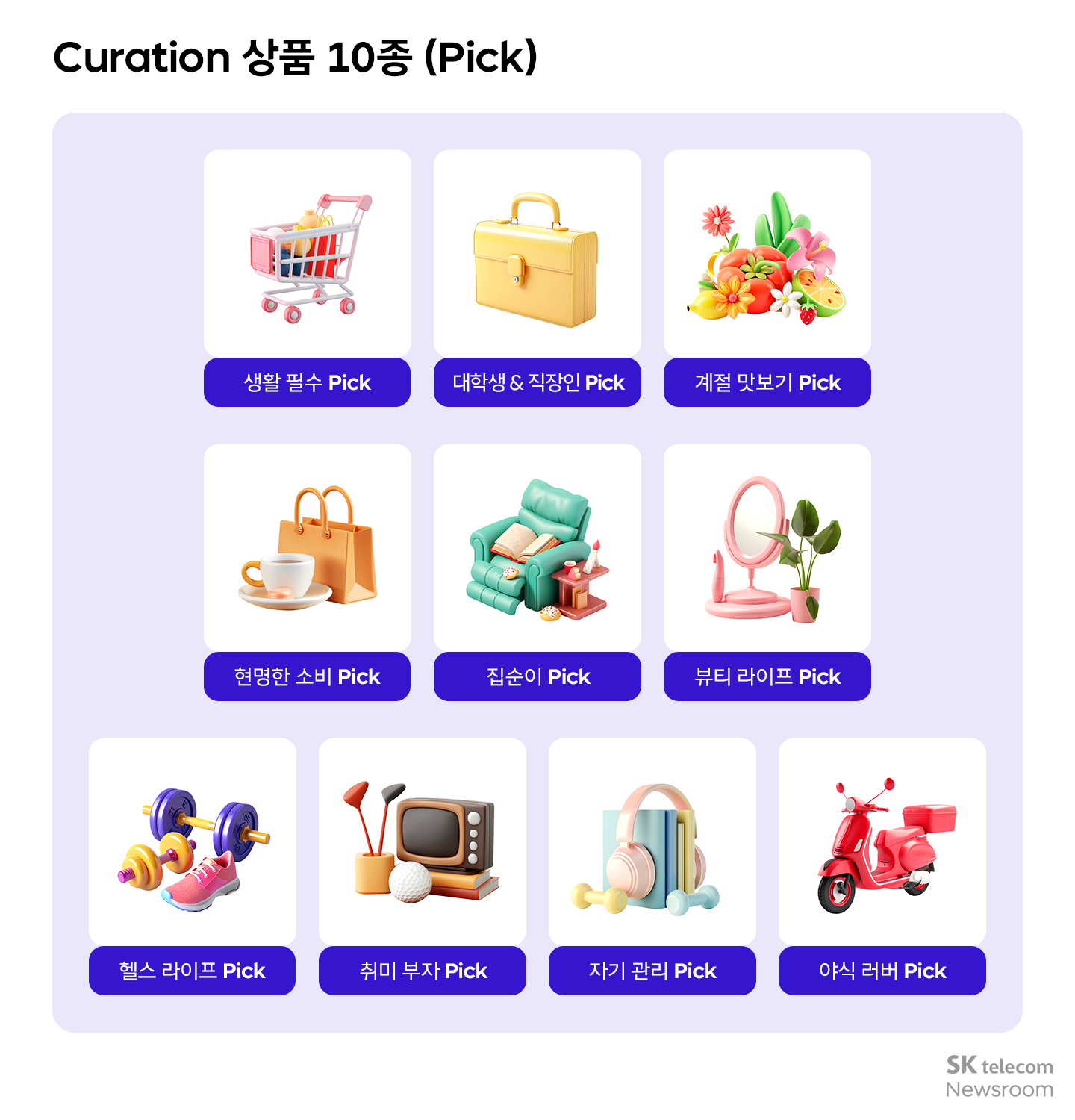 AI로 진화하는 T우주, 더욱 확대된 혜택을 만나보세요