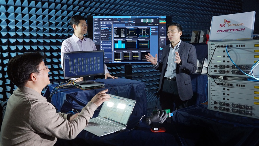 SKT-포스텍 온디바이스 AI로 스마트폰 안테나 전송 품질 향상