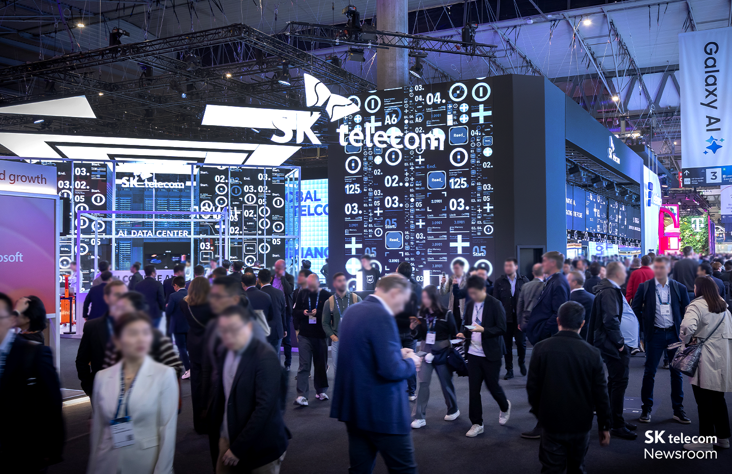 미래를 앞당기는 혁신적인 AI MWC25 SKT 부스 살펴보기