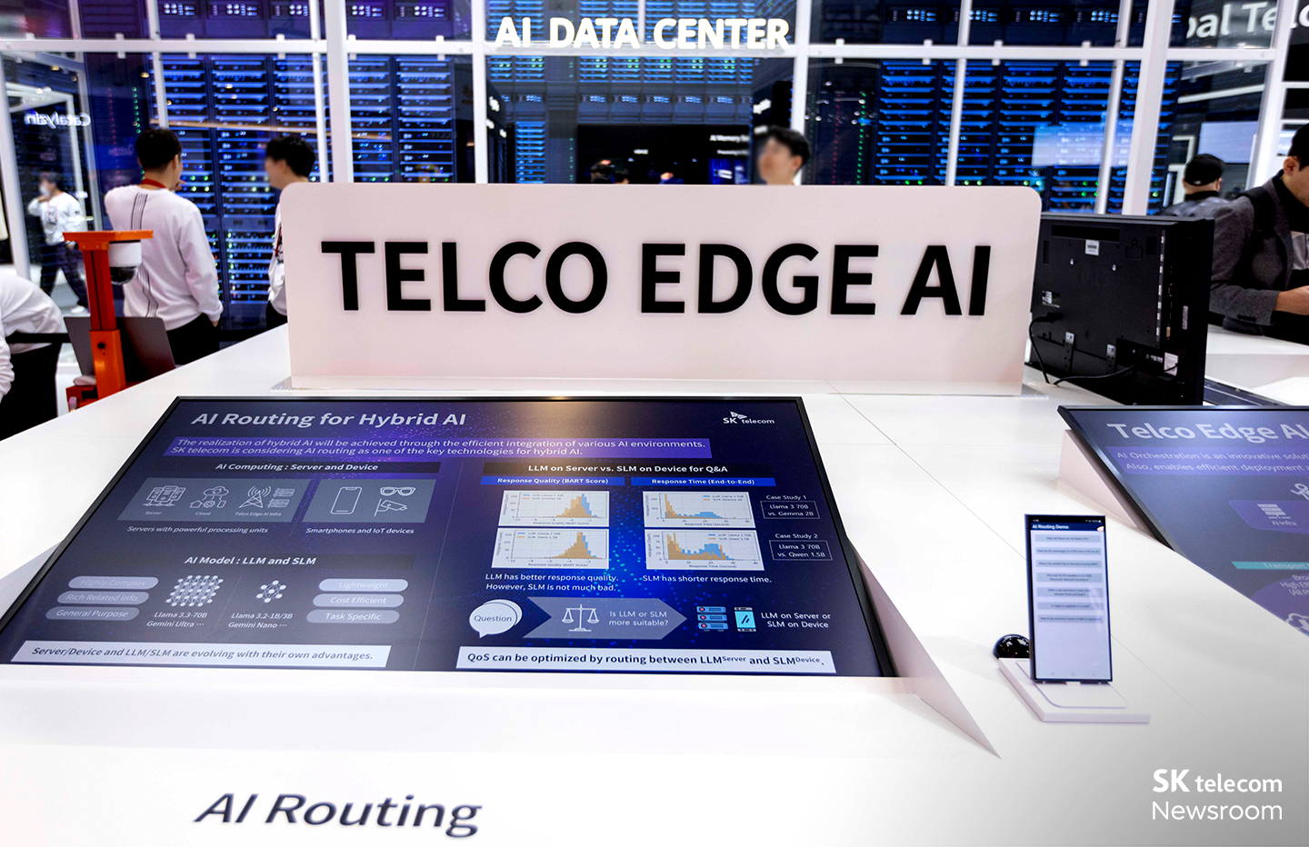 미래를 앞당기는 혁신적인 AI MWC25 SKT 부스 살펴보기