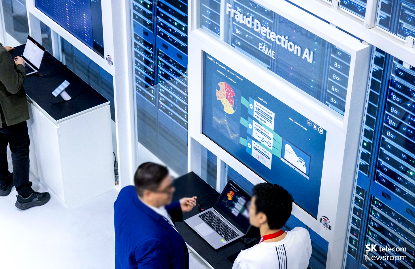 미래를 앞당기는 혁신적인 AI MWC25 SKT 부스 살펴보기