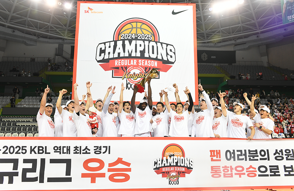 24-25 정규시즌 정상 V4를 향하는 SK나이츠