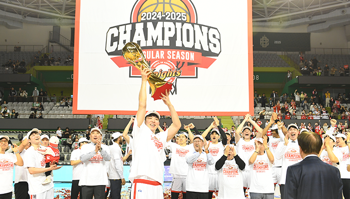 24-25 정규시즌 정상 V4를 향하는 SK나이츠