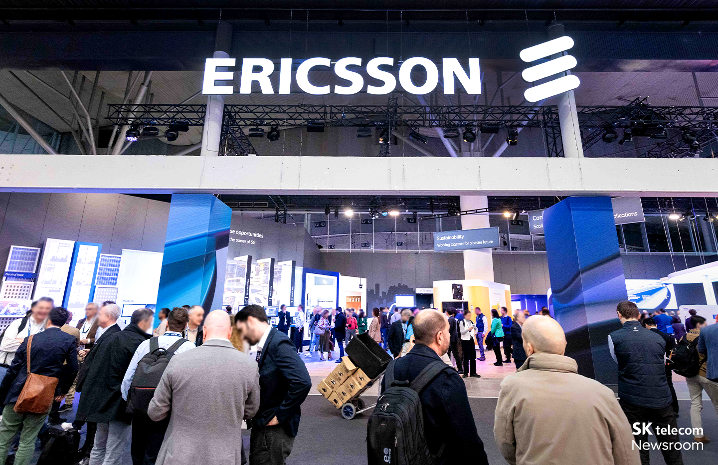 MWC25 에릭슨 전시관_MWC25 6대 트렌드_07