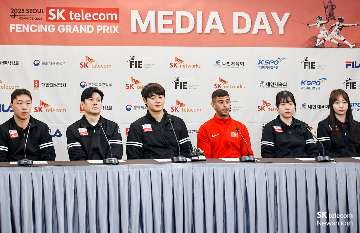 ‘2025 SKT 펜싱 그랑프리’ 찾아 서울에 모인 세계 최강의 펜서들_