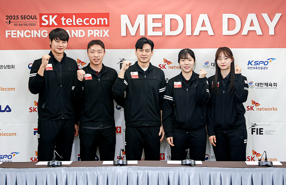 ‘2025 SKT 펜싱 그랑프리’ 찾아 서울에 모인 세계 최강의 펜서들_