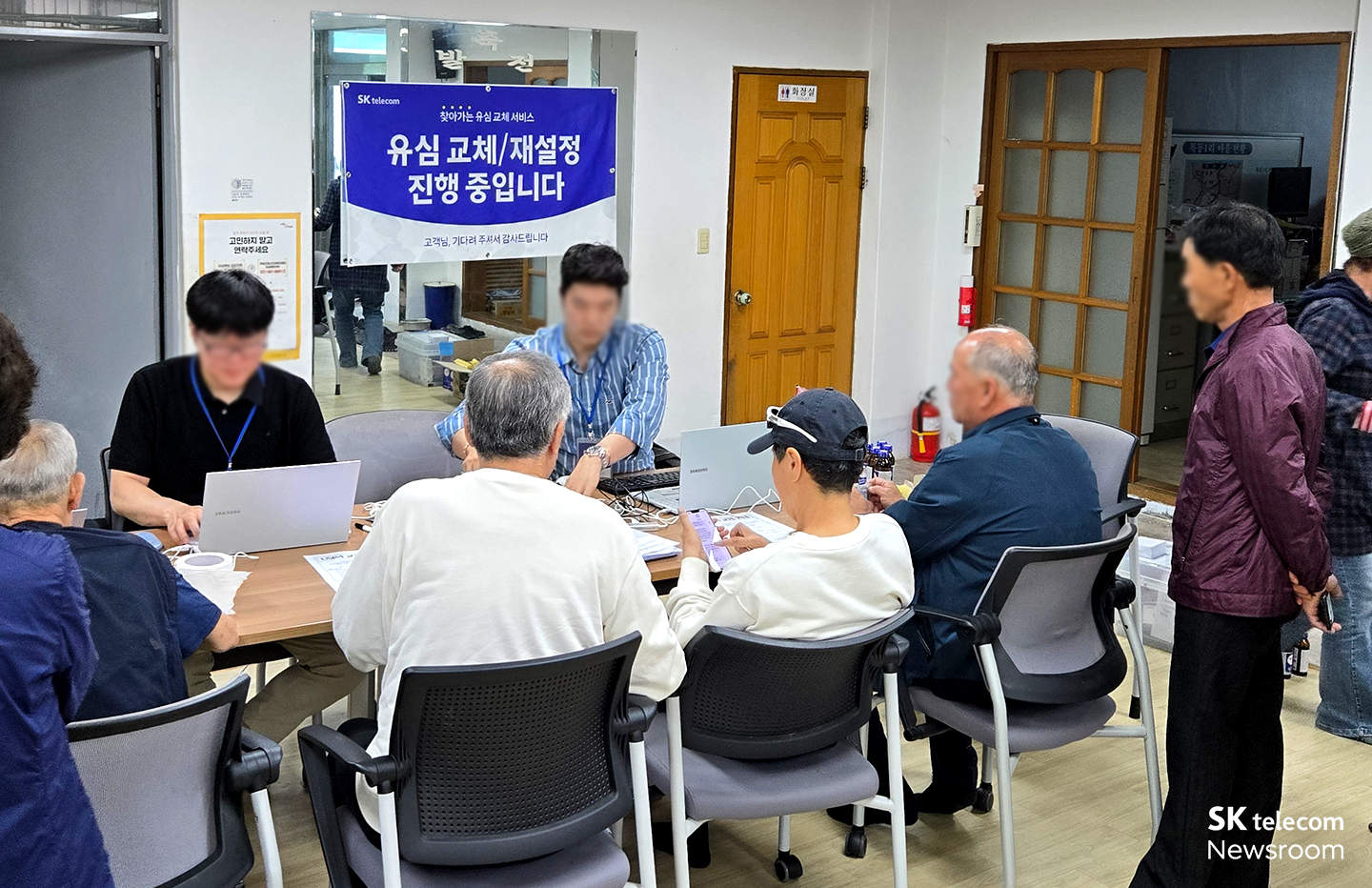 디지털 취약계층을 위한 ‘찾아가는 서비스’ 현장