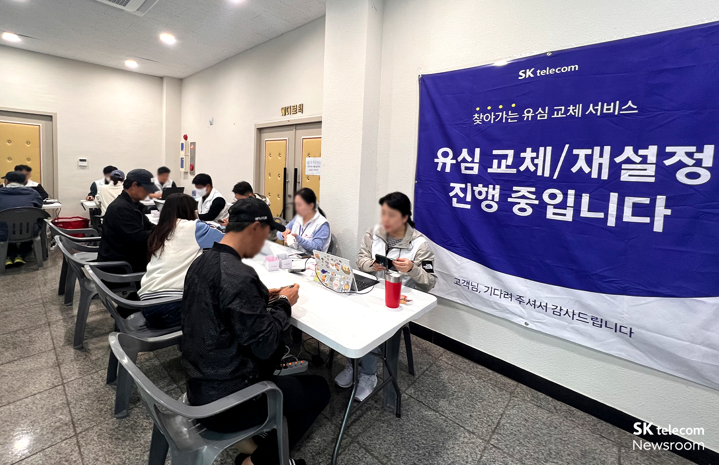 디지털 취약계층을 위한 ‘찾아가는 서비스’ 현장