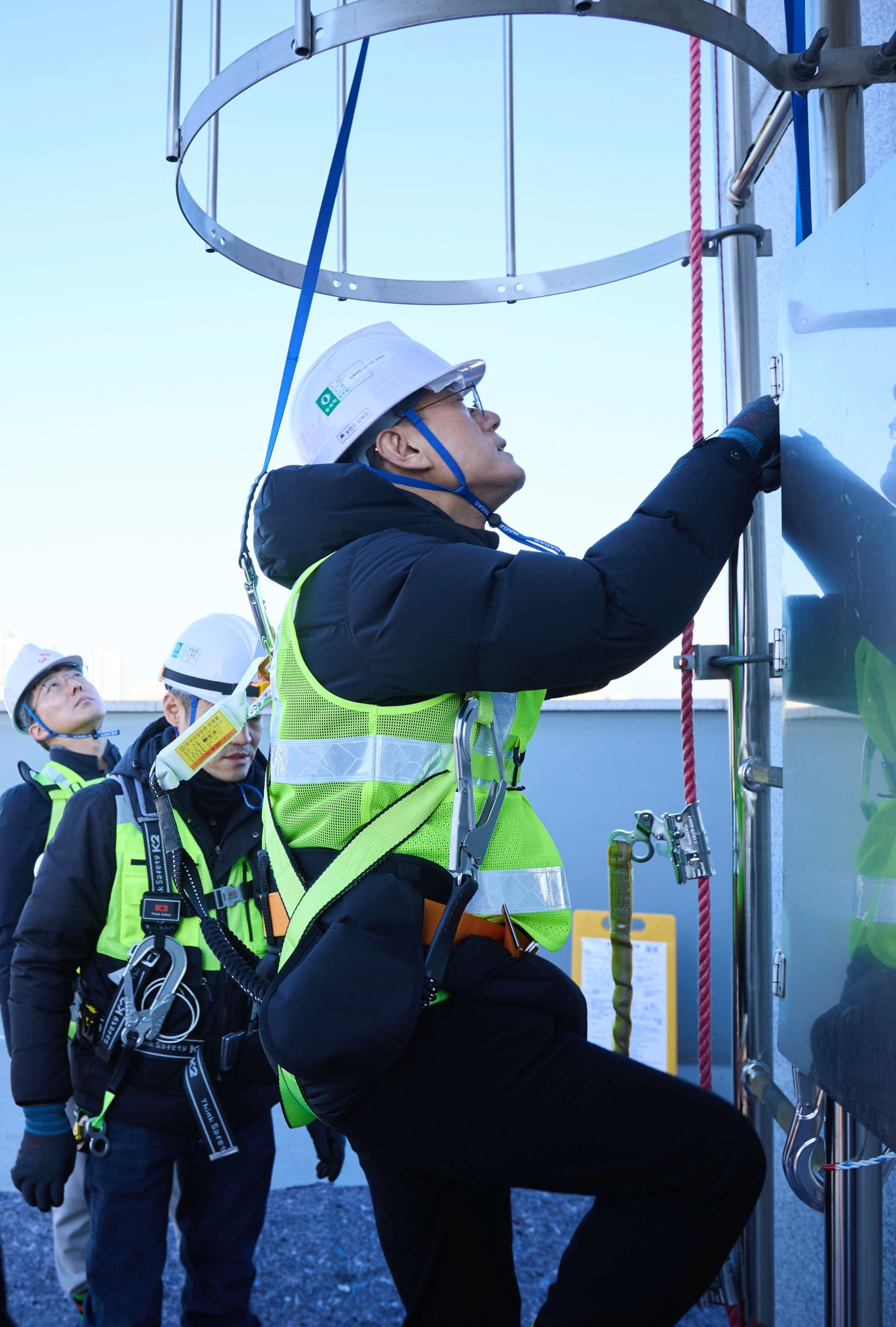정재헌 SKT CEO, 연말 통신 현장 점검