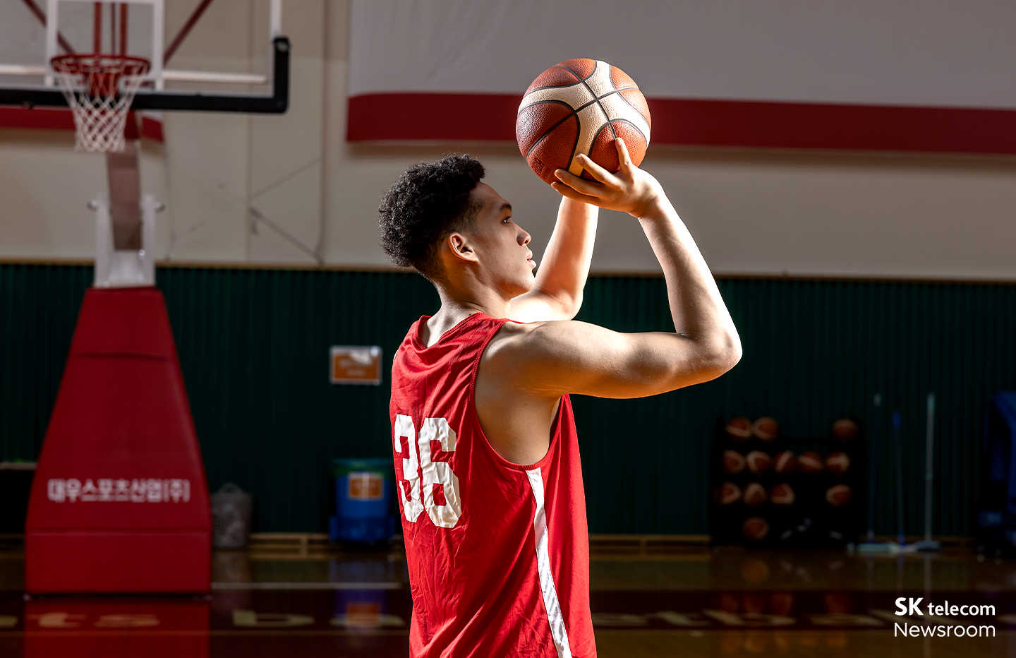 KBL 리그 접수에 나선 ‘슈퍼 루키’ SK나이츠 에디 다니엘 선수를 만나다