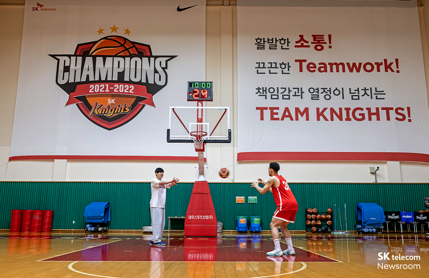 KBL 리그 접수에 나선 ‘슈퍼 루키’ SK나이츠 에디 다니엘 선수를 만나다