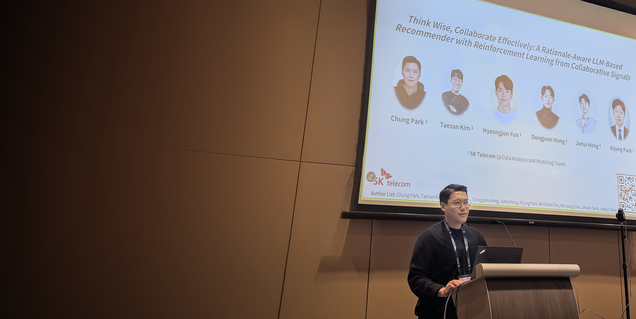 SK Telecom Presents AI Recommendation Model at AAAI-2026