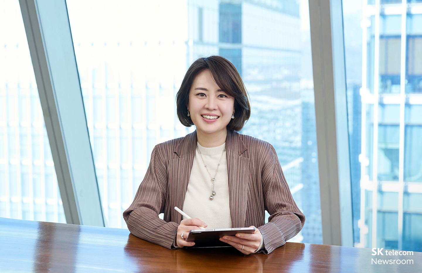 고객가치혁신실 이혜연 실장의 모습.