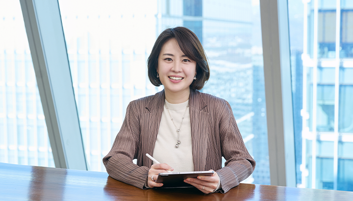 고객가치혁신실 이혜연 실장의 모습.