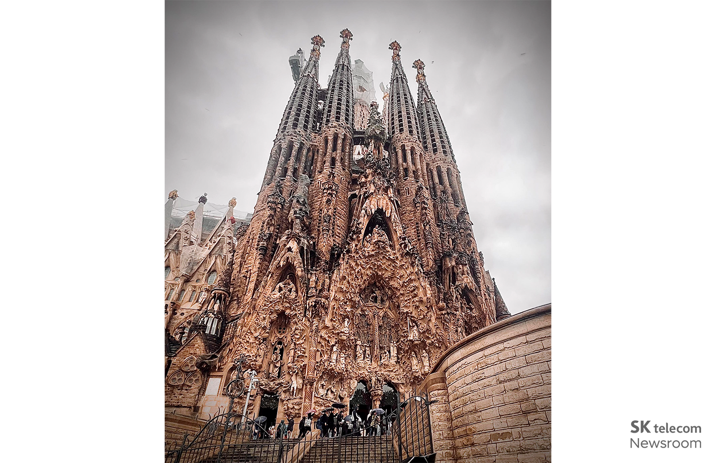 바르셀로나 사그라다 파밀리아 성당 전경