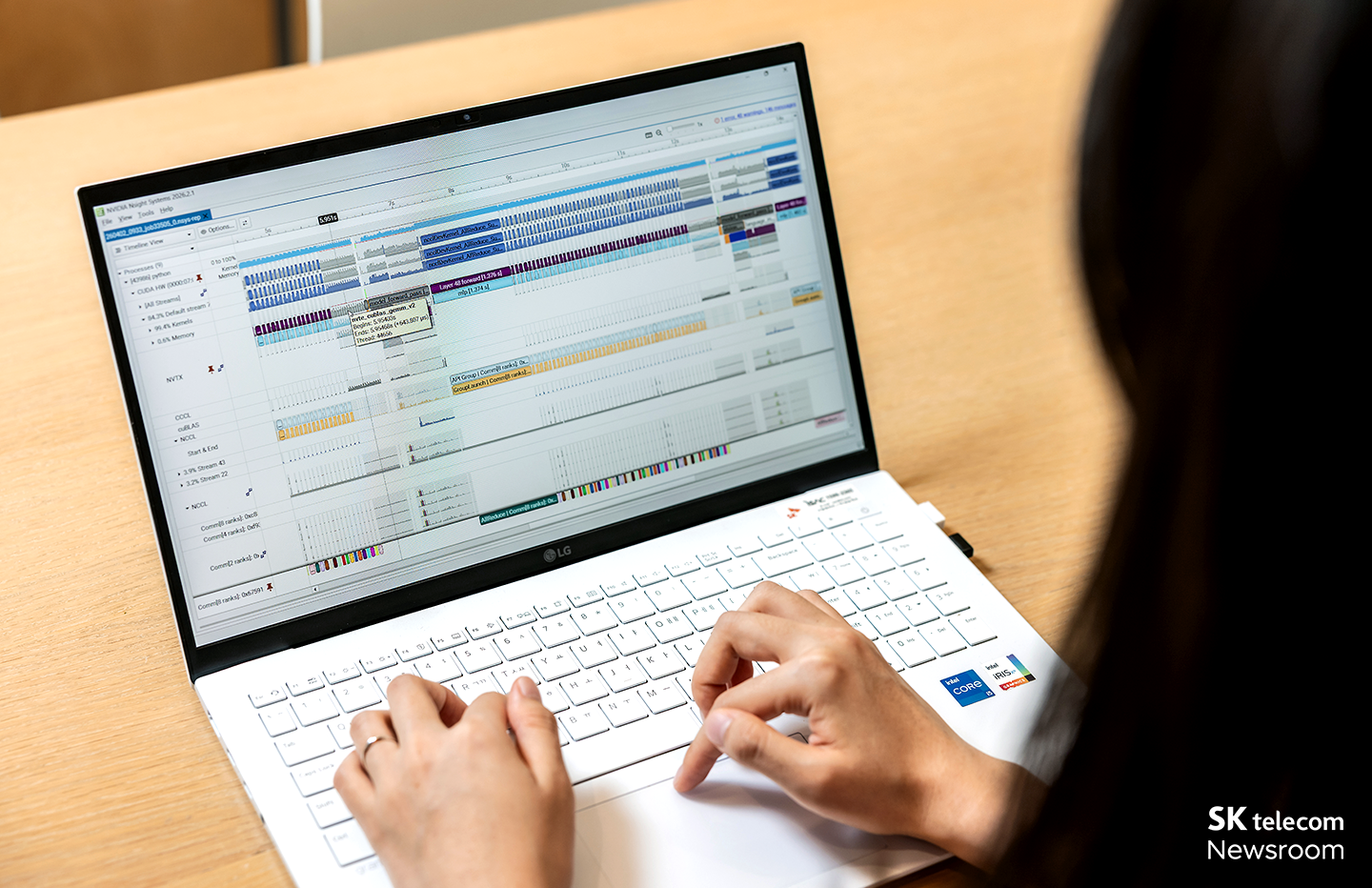 조성혜 님은 모델 학습 시스템의 속도 개선 연구를 진행하고 있다. 