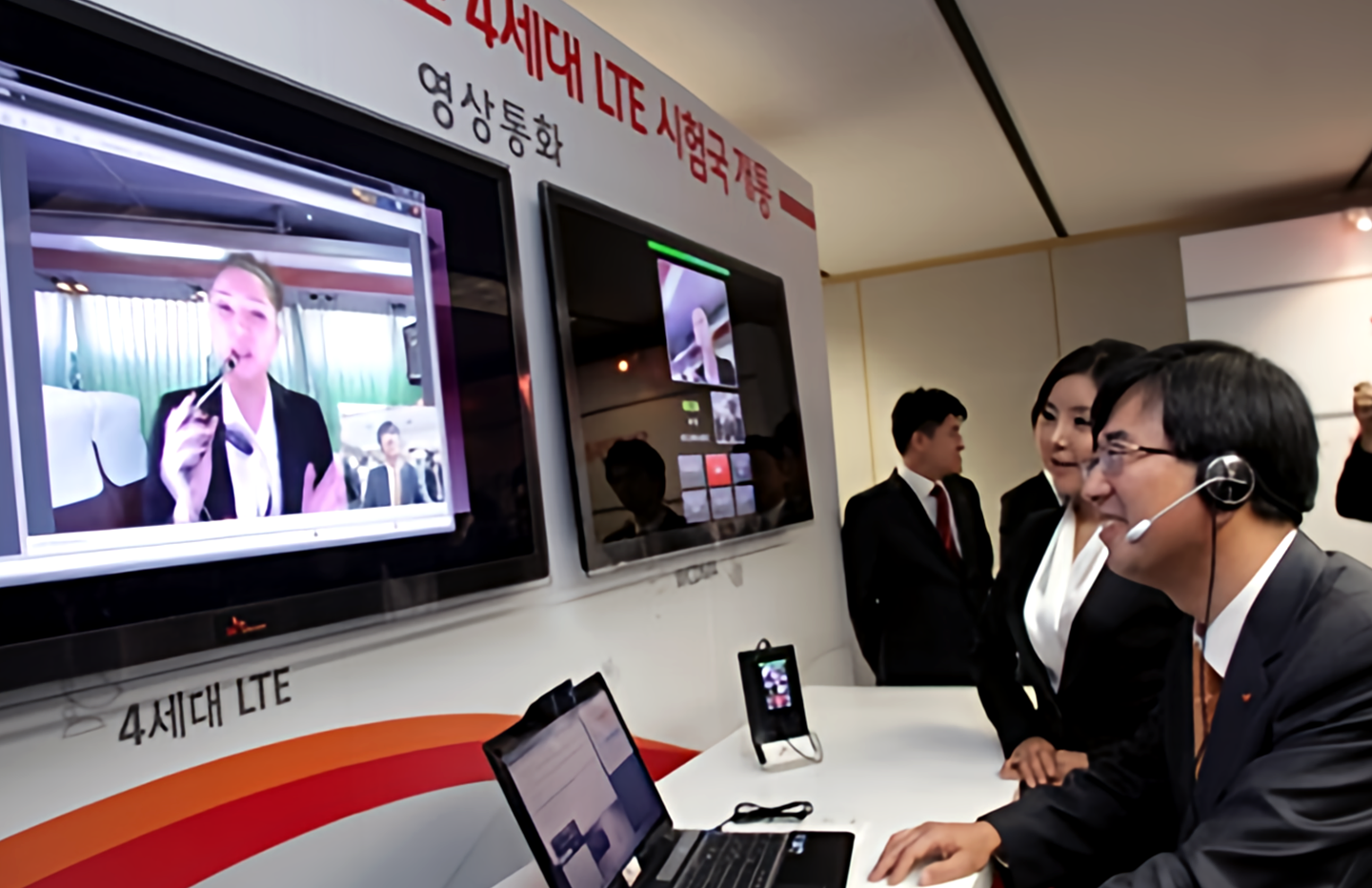 2011년 7월, 4G LTE 카운트다운 행사.