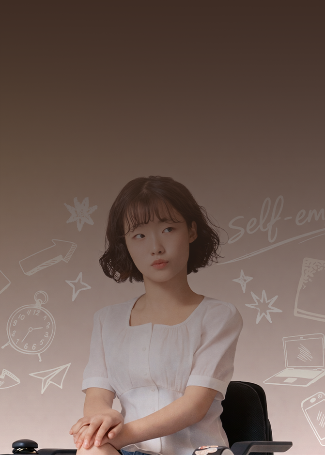 [장애인의 날] 혼자이지만 <br />
혼자가 아닌 일, <br />
나와 AI의 창작 여정