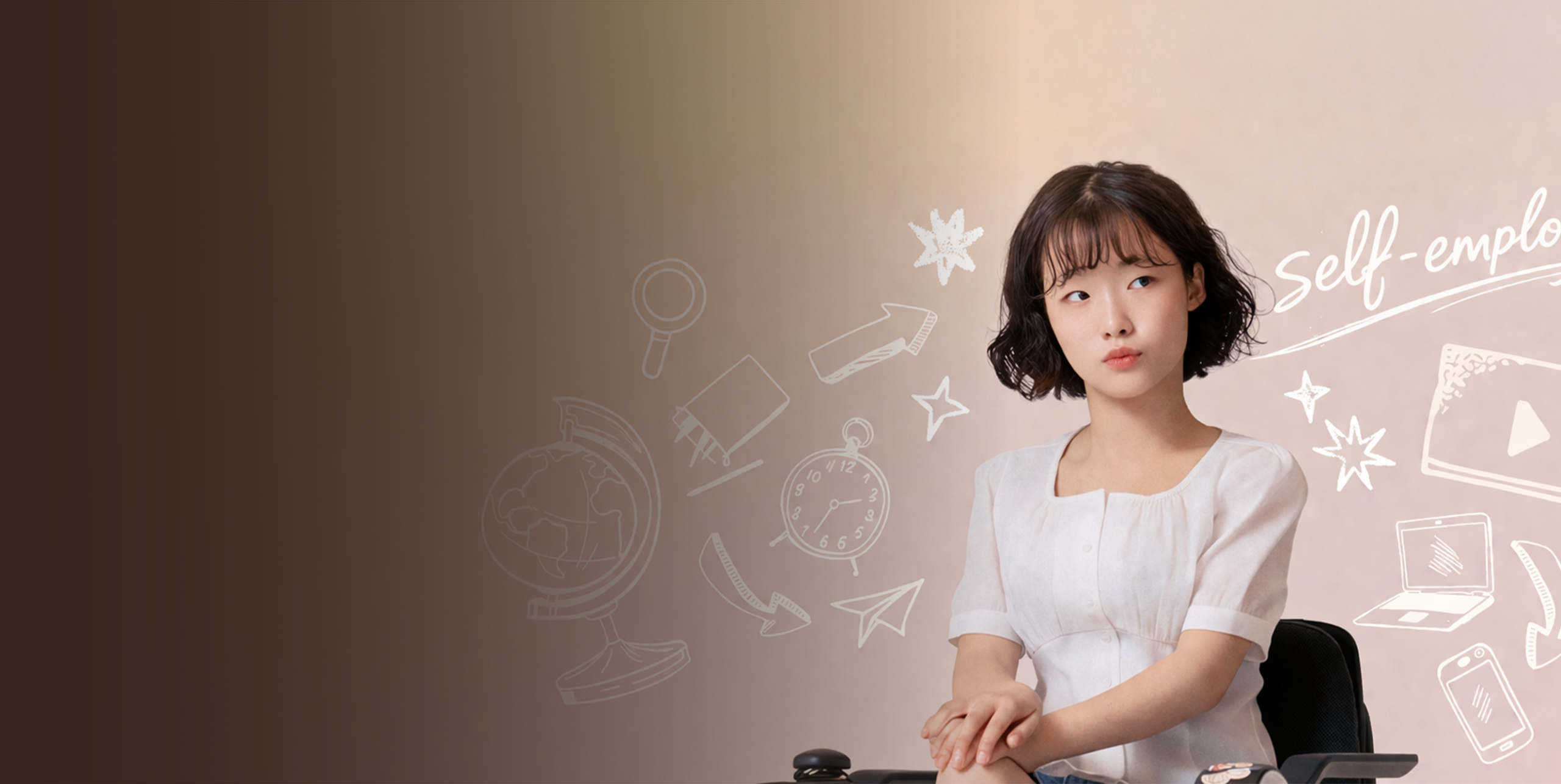 [장애인의 날] 혼자이지만 <br />
혼자가 아닌 일, <br />
나와 AI의 창작 여정