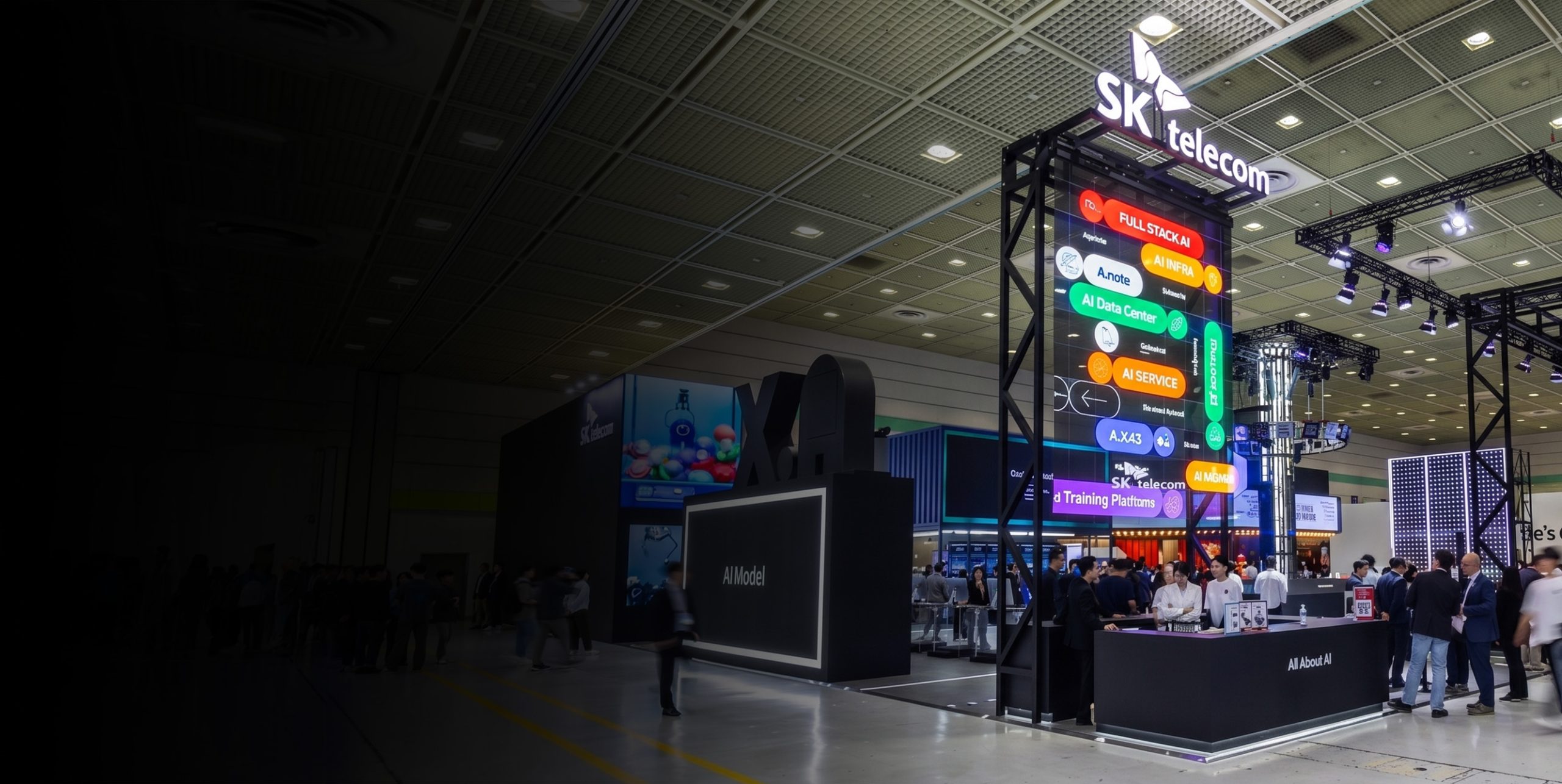 [WIS 2026] 인프라부터 산업까지 하나로, SKT ‘풀스택 AI’ 전시 현장