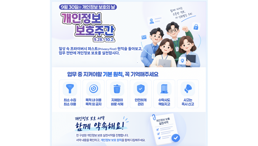SKT 사내 개인정보 보호 실천 문화 확산